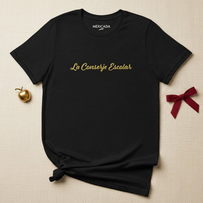 La Maglietta Unisex del Custode Scolastico | Bidello Scolastico, Orgoglio, Dedizione, Personale di Supporto, Onore | L5