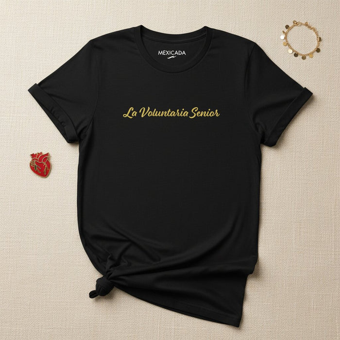 La T-shirt da uomo e donna anziani La Voluntaria | Il Volontario, Lealtà, Servizio, Onore, Tradizione | L5
