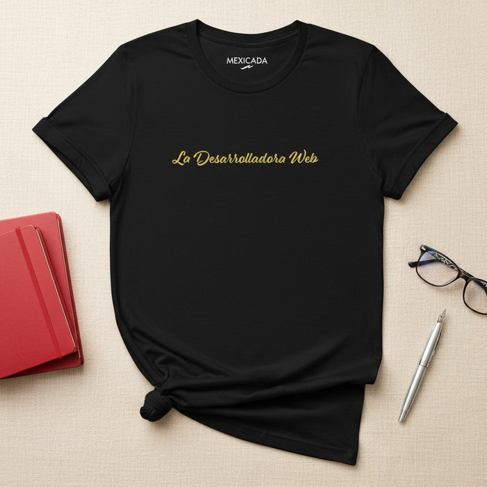 La Maglietta per Uomo e Donna Sviluppatrice Web | Sviluppatore Web, Coder, Programmatore, Genio Tecnologico, Creatore Digitale | L5