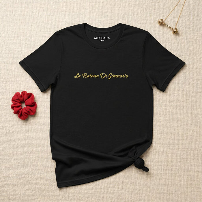 La T-shirt da uomo e donna "Gym Mouse" | Fitness, Impegno, Bestia da allenamento, Potenza | L5