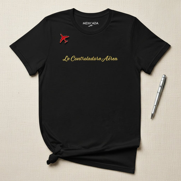 La T-Shirt per Uomo e Donna Controllore del Traffico Aereo | Controllo Traffico Aereo, Aviazione, Precisione, Radar, Cielo | L5