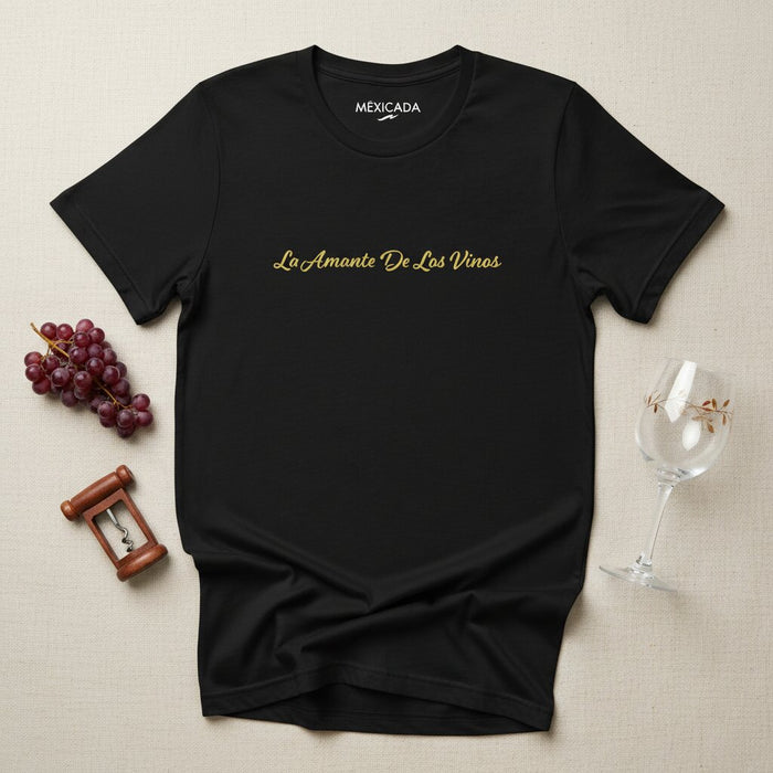 La Maglietta Amante dei Vini | Amante del Vino, Passione, Eleganza, Celebrazione, Vino Rosso e Bianco | L5