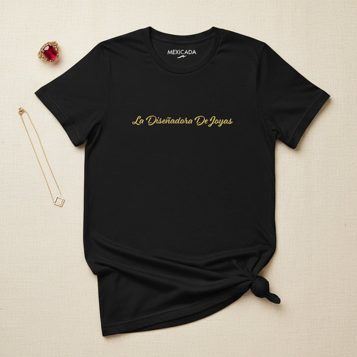 La T-shirt della Designer di Gioielli | La Designer di Gioielli, Creatività, Eleganza, Arte, Ispirazione | L5