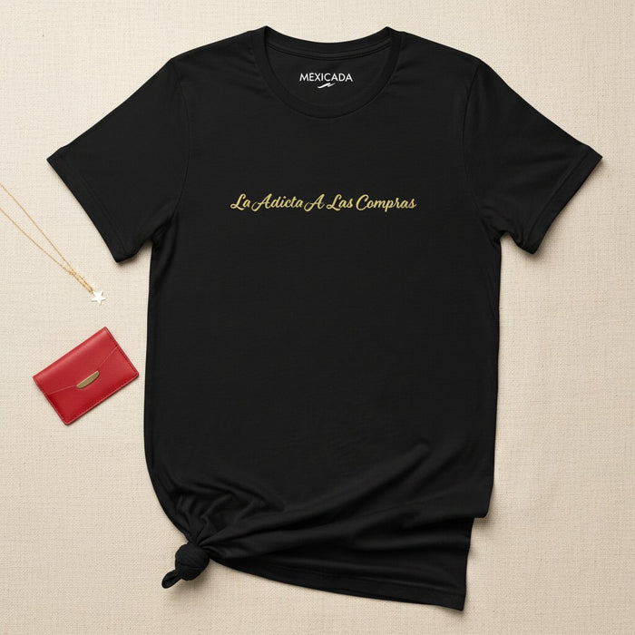 La T-Shirt da Uomo e Donna Shopping Addict | Amante della moda, umorismo, terapia al dettaglio | L5