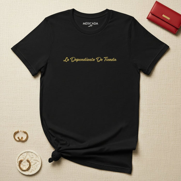 La Maglietta Da Donna e Uomo Commessa del Negozio | Commesso, Furore, Ambizione, Vita da Dettaglio, Energia da Boss | L5