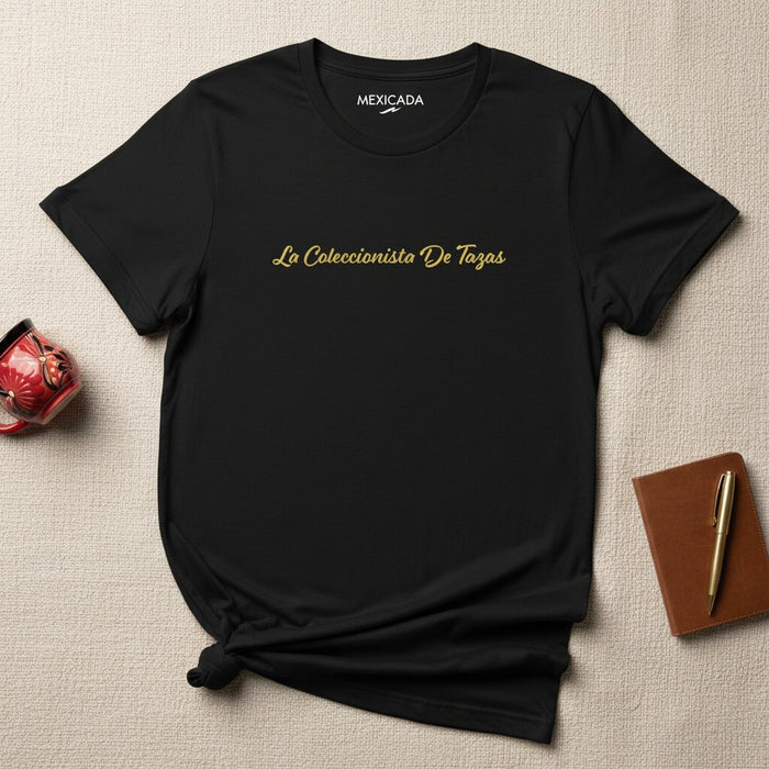 La Maglietta Della Collezionista Di Tazze | L'amante del caffè, Regalo Divertente, Umorismo, Design Unico | L5