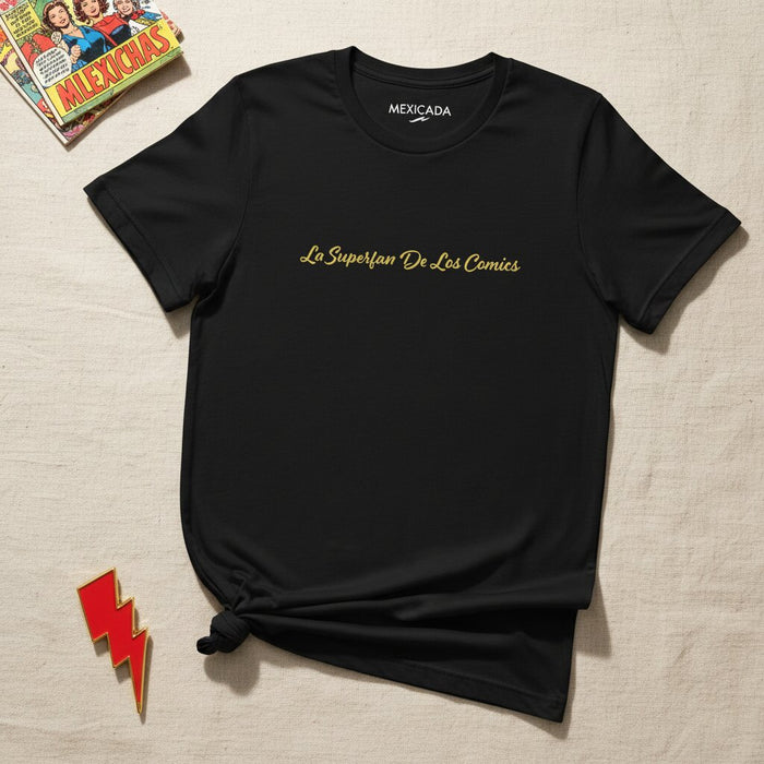 La T-Shirt Uomo e Donna Superfan dei Fumetti | Fan dei Fumetti, Supereroe, Collezionista, Orgoglio Geek | L5