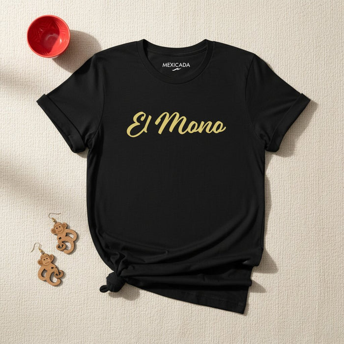 Maglietta El Mono Uomo & Donna | La Scimmia, Agile, Giocosa, Intelligente, Spirito della Giungla, Energia | E5