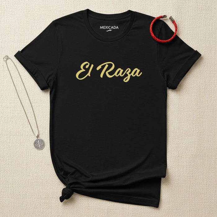 El Raza Men & Women's T-Shirt | The People, Heritage, Unity, Power, Latino Pride | E5