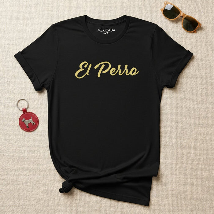 La T-Shirt El Perro da uomo e donna | Il Cane, Lealtà, Protezione, Guardiano, Spirito Animale | E5