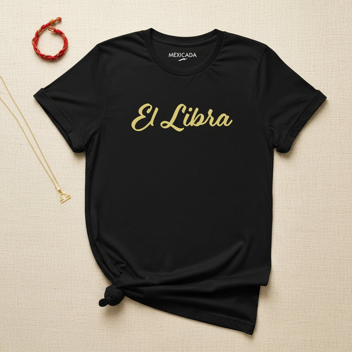 Maglietta Uomo e Donna El Libra | Bilancia, Equilibrio, Giustizia, Armonia, Segno Zodiacale Aria | E5