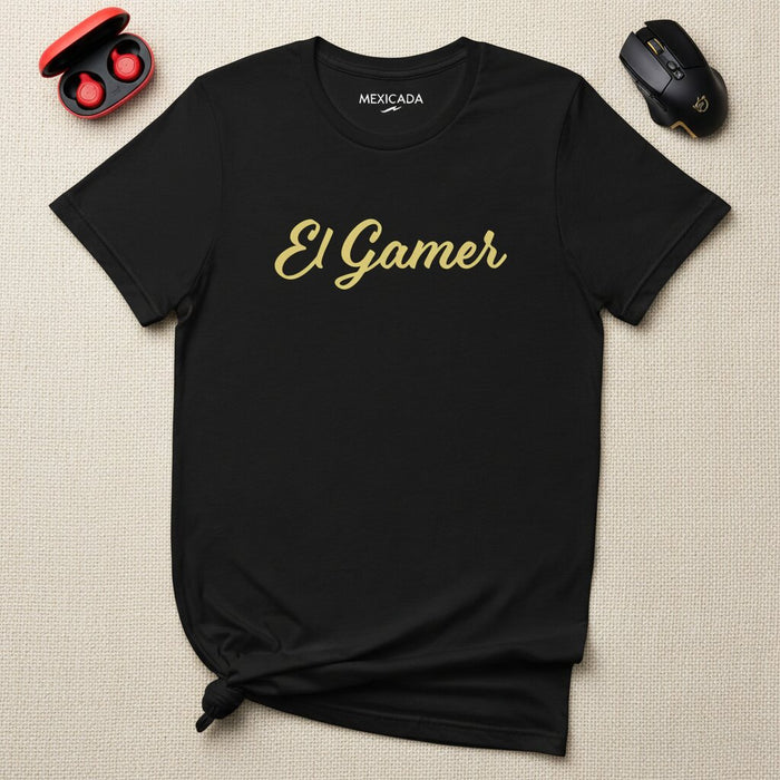 Maglietta per Uomo e Donna El Gamer | Gamer, Videogiochi, Potenza, Concentrazione, Guerriero Digitale, El Jugador | E5