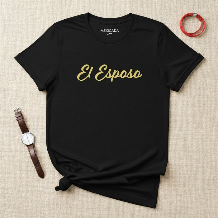 La T-Shirt da Uomo e Donna El Esposo | Marito, Amore, Impegno, Partner, Matrimonio, Orgoglio Latino | E5