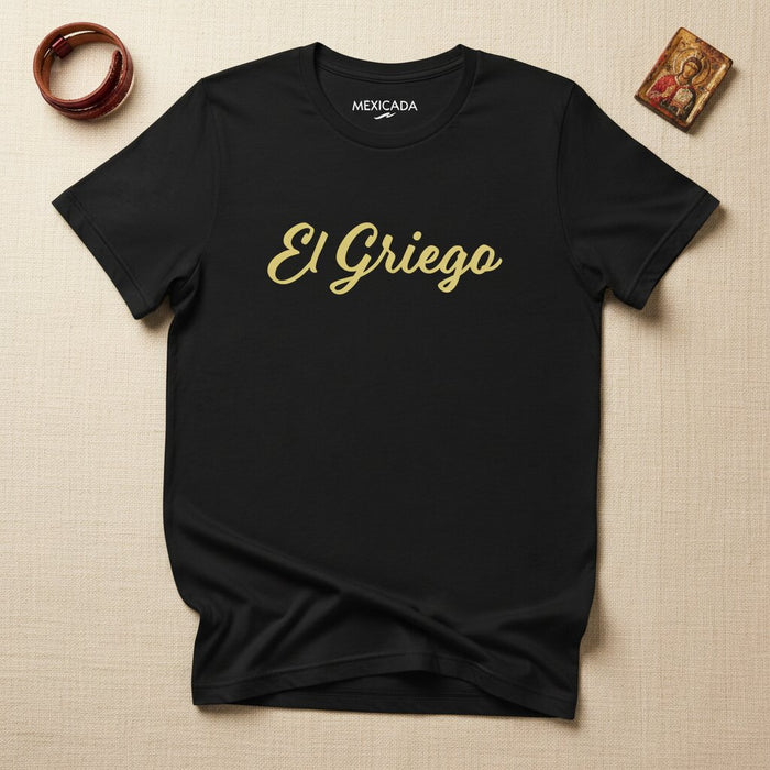 T-Shirt per Uomo e Donna El Griego | Lo Spirito Guerriero Greco, Potere Antico, Olimpo, Eredità | E5
