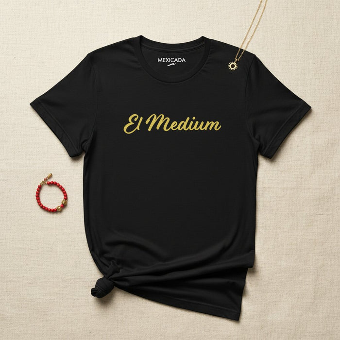 Maglietta El Medium Uomo e Donna | The Medium, Guida Spirituale, Energia Mistica, Potere Interiore, Visione | E5