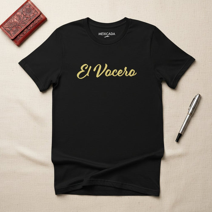La T-Shirt El Vocero | L'Araldo, Voce del Popolo, Verità, Potere, Giustizia, Coraggio | E5