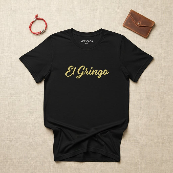 La T-Shirt El Gringo | Lo Straniero, l'Outsider, il Ribelle, Identità Audace, Libertà, Spirito Non Apologetico | E5