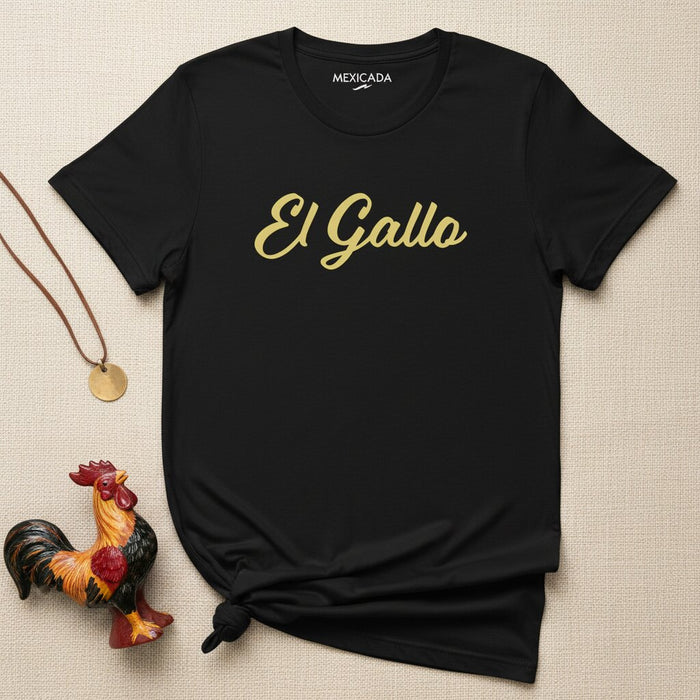 La maglietta El Gallo | Il gallo, forza, coraggio, alba, orgoglio, potenza, animale spirituale | E5