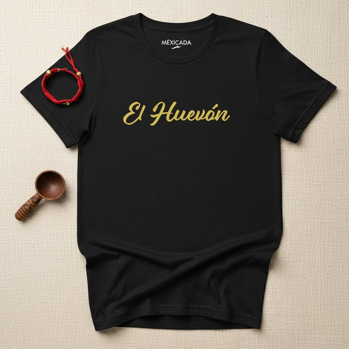 La Maglietta El Huevón | Il Pigro, Umorismo, Divertimento, Sarcasmo, Slang Messicano, Vibrazioni Rilassate | E5