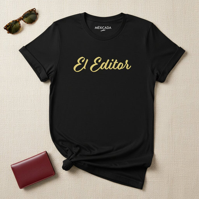 La T-Shirt dell'Editor | L'Editor, Sapere, Potere, Saggezza, Voce, Influenza | E5