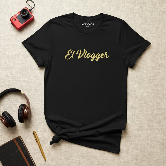 La maglietta da uomo e donna di El Vlogger | The Vlogger, content creator, YouTube, social media, influencer | E5