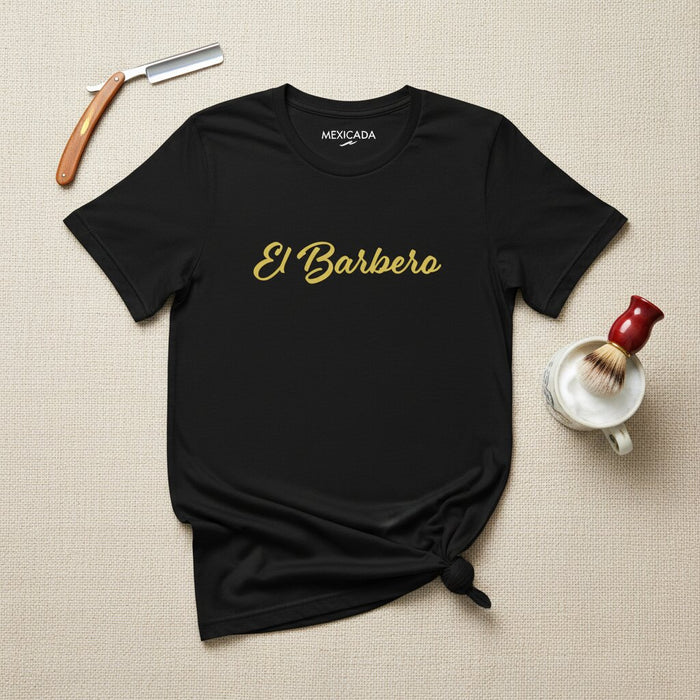 La T-shirt da uomo e donna El Barbero | Il Barbiere, Taglio di Capelli, Rasatura, Toelettatura, Classica, da Barbiere | E5