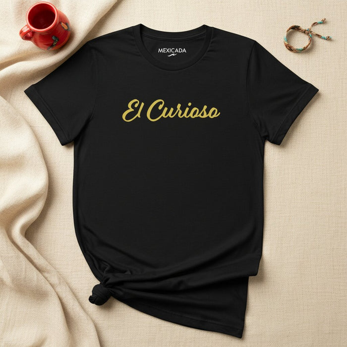 Maglietta da uomo e da donna El Curioso | Il curioso, esploratore, avventura, scoperta, immaginazione | E5