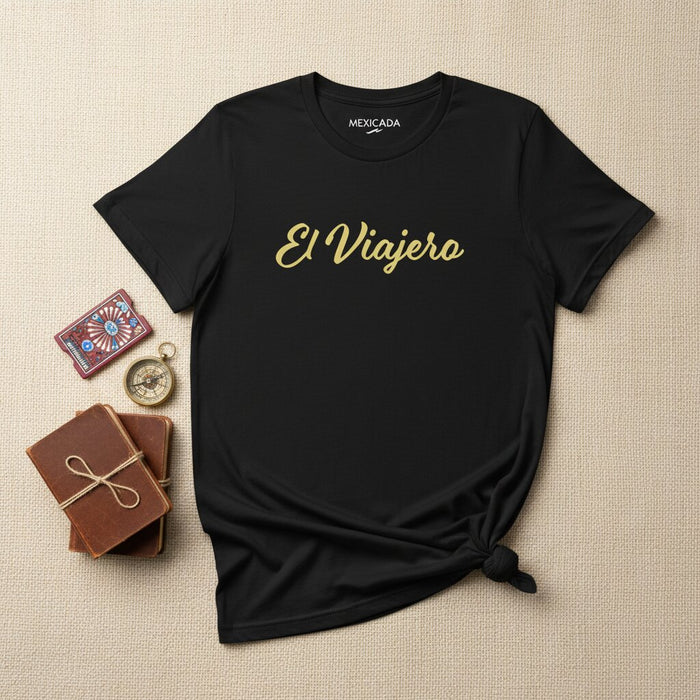 La T-Shirt El Viajero | Il Viaggiatore, Avventura, Voglia di Viaggiare, Esplorazione, Viaggio | E5