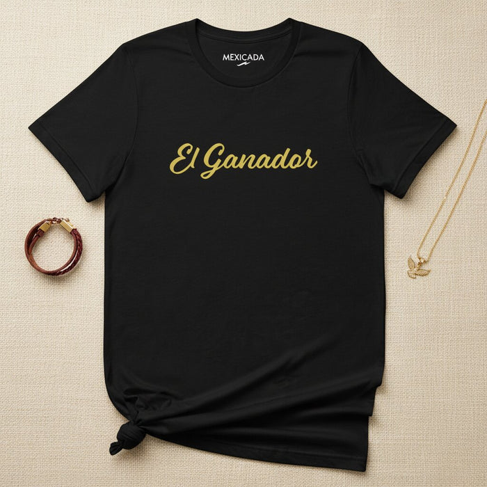 La T-Shirt da Uomo e Donna El Ganador | Il Vincitore, Successo, Campione, Vittoria, Trionfo | E5
