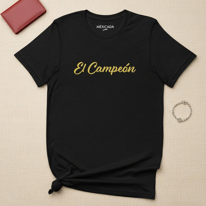 La T-shirt da uomo e da donna El Campeón | Il campione, la vittoria, il combattente, la forza, l'eredità | E5