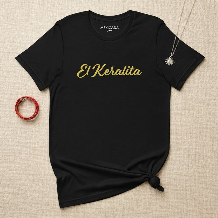 T-shirt da uomo e da donna El Keralita | Malayali, orgoglio del Kerala, cocco, tradizione, cultura, radici | E5