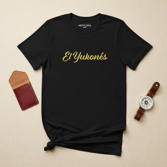 La T-shirt per uomo e donna El Yukonés | Lo Yukonese, natura selvaggia, forza, nord, esploratore, resilienza | E5
