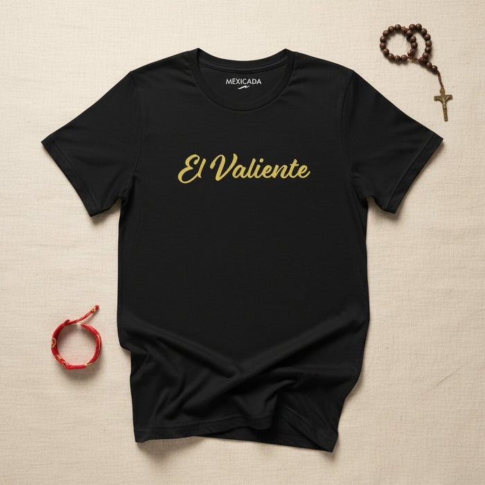 Maglietta El Valiente Uomo e Donna | Lo Spirito Coraggioso, Intrepido, Guerriero, Forza, Cuore, Potenza | E5