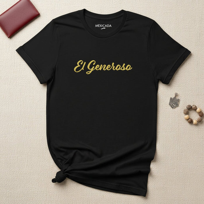 La Maglietta El Generoso Uomo & Donna | L'Uno Generoso, Onore, Lealtà, Rispetto, Spirito Nobile | E5