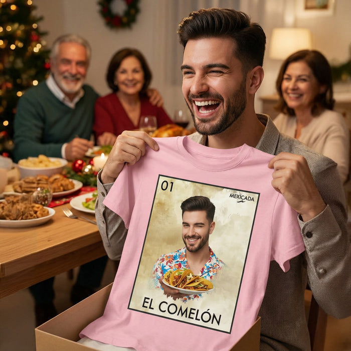 Limited Edition Custom Personalized Loteria Bingo Card Shirt | Pick the Design and Text