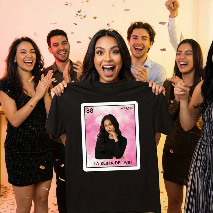 Limited Edition Custom Personalized Loteria Bingo Card Shirt | Pick the Design and Text