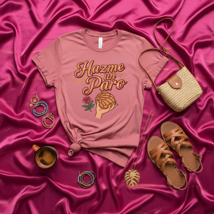 Camicia Hazme Un Paro Concha, Maglietta Divertente Concha Messicana, Regalo per Foodie Pan Dulce, Maglietta Slang Spagnolo, Abbigliamento Unisex Latino