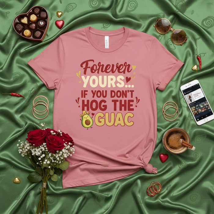 T-Shirt Divertente San Valentino Se Non Tieni Tutto Il Guacamole, Maglietta Simpatica Avocado, Maglietta Umoristica Gioco Di Parole Cibo, Regalo Cinco de Mayo, Top Manica Corta Unisex, Regalo Anniversario