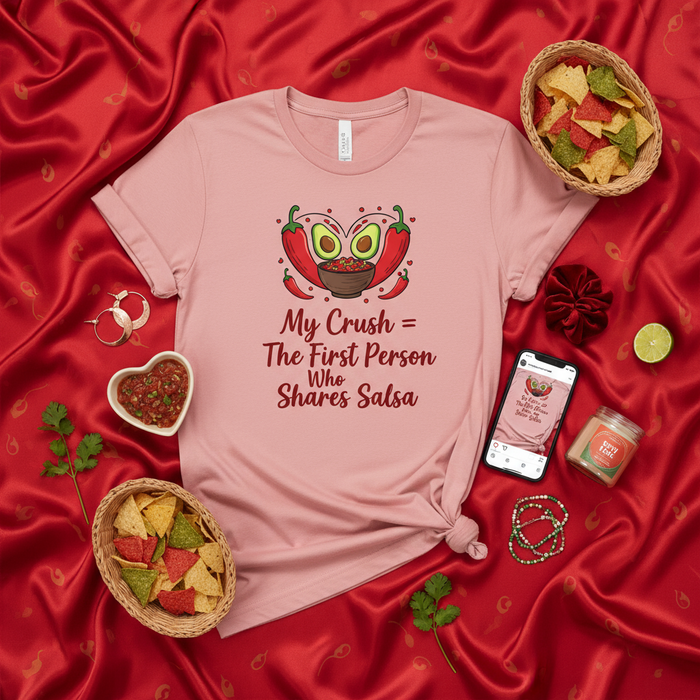 La mia cotta = La prima persona che condivide la salsa T-Shirt