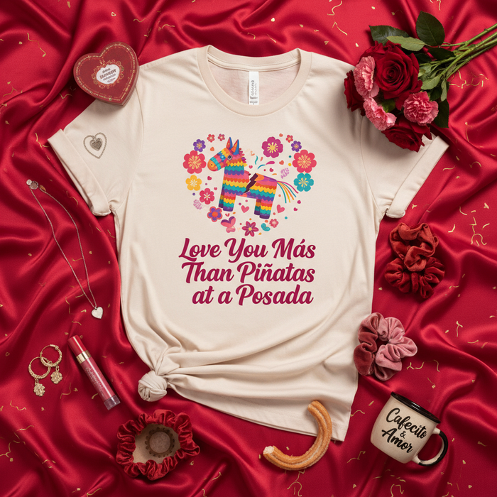 Ti Amo Più delle Piñatas a una Posada T-shirt