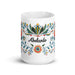 Abelardo Exclusive Name Art Piece Home Office Work Coffee Mug Mexican Spanish Pride Gift Cup One - Of - A - Kind Calligraphy White Glossy Mug | A16 - Mexicada