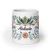 Abelardo Exclusive Name Art Piece Home Office Work Coffee Mug Mexican Spanish Pride Gift Cup One - Of - A - Kind Calligraphy White Glossy Mug | A16 - Mexicada