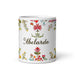 Abelardo Exclusive Name Art Piece Home Office Work Coffee Mug Mexican Spanish Pride Gift Cup One-Of-A-Kind Calligraphy White Glossy Mug | A8 Mexicada