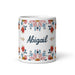 Abigail Exclusive Name Art Piece Home Office Work Coffee Mug Mexican Spanish Pride Gift Cup One - Of - A - Kind Calligraphy White Glossy Mug | A28 - Mexicada