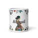 Abigail Exclusive Name Art Piece Home Office Work Coffee Mug Mexican Spanish Pride Gift Cup One-Of-A-Kind Calligraphy White Glossy Mug | A7 Mexicada