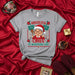 Abuelita Claus Is Watching You Funny Christmas T-Shirt, Mexican Grandma Holiday Tee, Spanish Abuela Santa Shirt, Cute Cooking Abuelita with Wooden Spoon Gift for Grandmother Mexicada
