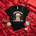 Abuelita Claus Is Watching You Funny Christmas T-Shirt, Mexican Grandma Holiday Tee with Chiles, Cute Abuela Santa Outfit Gift for Hispanic Grandmother Mexicada