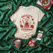 Abuelita Runs Christmas Shirt, Funny Spanish Grandma Christmas Tee, Cute Mexican Abuela Baking Poinsettia Gift for Hispanic Grandmother, Holiday Family T-Shirt Mexicada