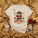 Abuelita's Secret Recipe Elf T-Shirt - Funny Christmas Mexican Chef Tee, Tamale Baking Abuela Gift, Holiday Family Cooking Shirt, Unisex Short Sleeve Top Mexicada