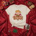 Abuelito Claus Loves Pozole Unisex T-Shirt - Funny Mexican Christmas Holiday Fiesta Tee with Sombrero Santa and Chili Peppers - Latino Family Gift for Pozole Lovers Mexicada